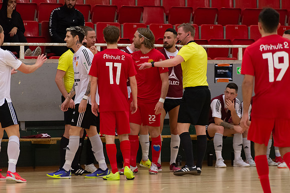 Match i Svenska Futsal Ligan mellan Torslanda IK och Skoftebyns IF