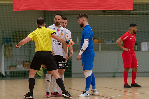 Match i Svenska Futsal Ligan mellan Torslanda IK och Skoftebyns IF