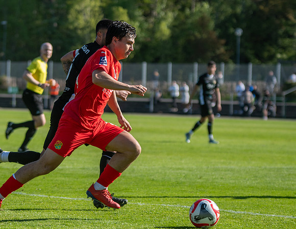 Match i Ettan Södra Mellan Torslanda IK och Arianda FC