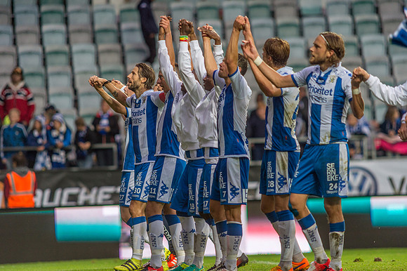 Match Allsvenskan mellan IFK Göteborg och Helsingborgs IF