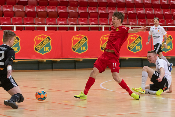 Match i Svenska Futsal Ligan mellan Torslanda IK och Skoftebyns IF