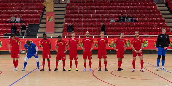 Match i Svenska Futsal Ligan mellan Torslanda IK och Skoftebyns IF