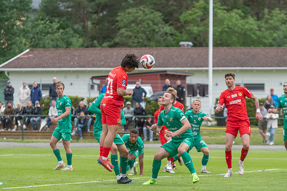 Match i Ettan Södra Mellan Torslanda IK och Ljungskile SK