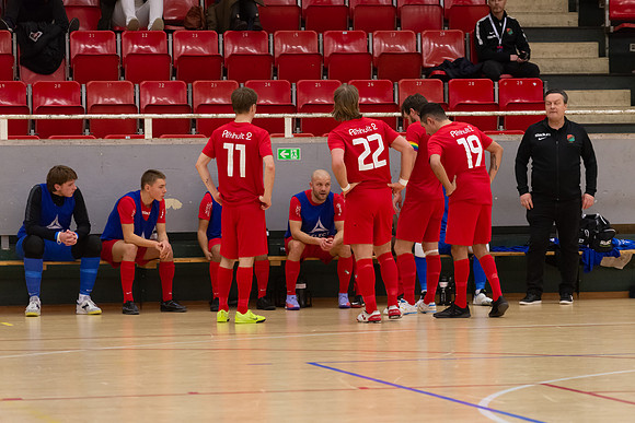 Match i Svenska Futsal Ligan mellan Torslanda IK och Skoftebyns IF