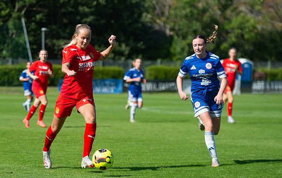 Match i Div 3 Damer Mellan Torslanda IK och Hovås Billdal IF