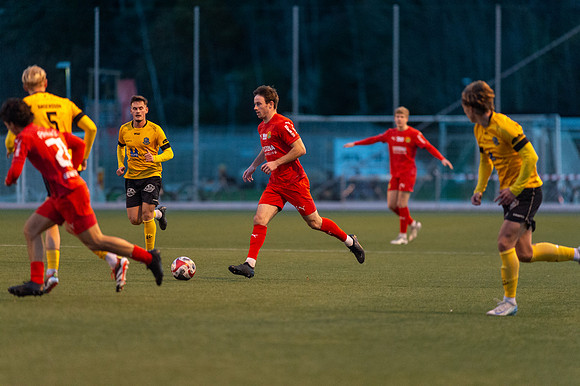 Match i Ettan Södra Mellan Torslanda IK och Lunds BK