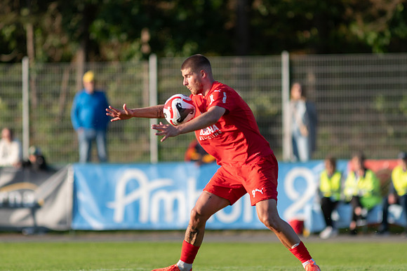 Match i Ettan Södra Mellan Torslanda IK och Ljungskile SK