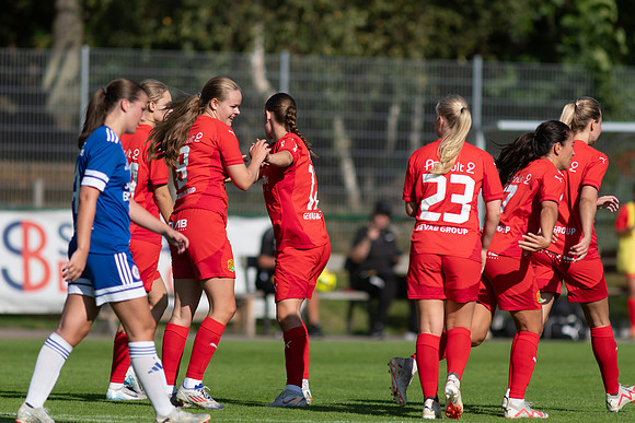 Match i Div 3 Damer Mellan Torslanda IK och Hovås Billdal IF