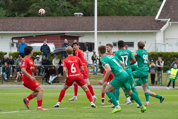 Match i Ettan Södra Mellan Torslanda IK och Ljungskile SK
