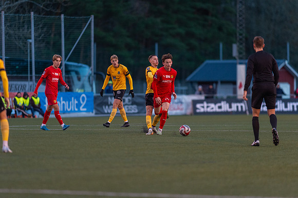 Match i Ettan Södra Mellan Torslanda IK och Lunds BK