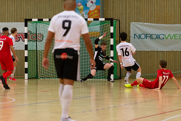 Match i Svenska Futsal Ligan mellan Torslanda IK och Skoftebyns IF