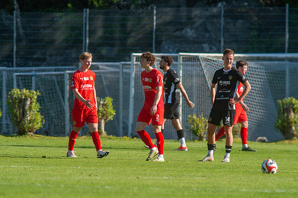 Match i Ettan Södra Mellan Torslanda IK och Arianda FC