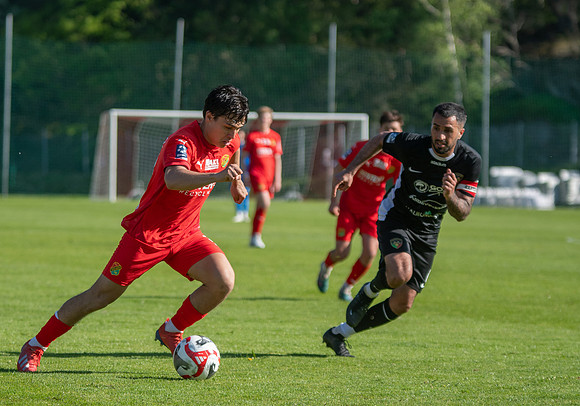 Match i Ettan Södra Mellan Torslanda IK och Arianda FC
