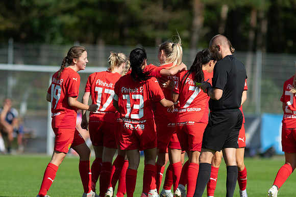 Match i Div 3 Damer Mellan Torslanda IK och Hovås Billdal IF