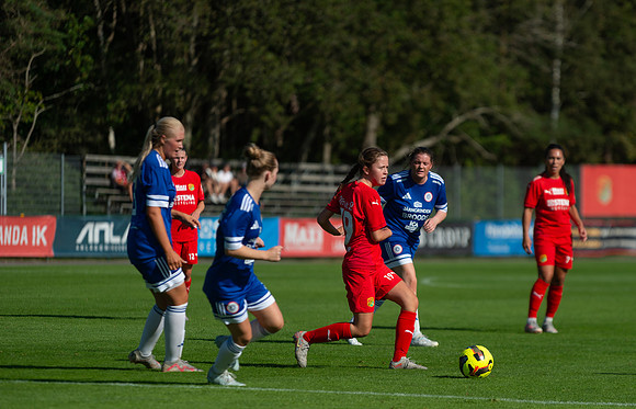 Match i Div 3 Damer Mellan Torslanda IK och Hovås Billdal IF