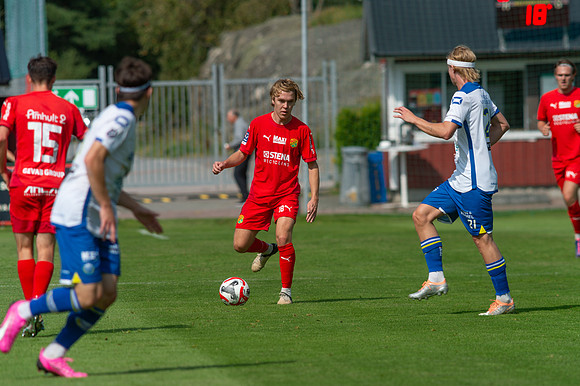 Match i Ettan Södra Mellan Torslanda IK och Onsala BK