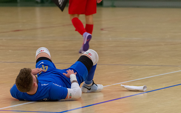 Match i Svenska Futsal Ligan mellan Torslanda IK och Skoftebyns IF