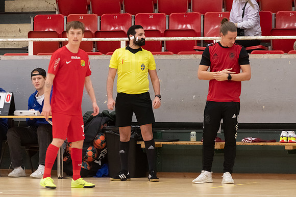 Match i Svenska Futsal Ligan mellan Torslanda IK och Skoftebyns IF