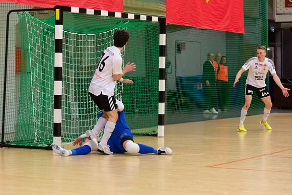 Match i Svenska Futsal Ligan mellan Torslanda IK och Skoftebyns IF