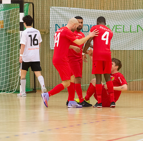 Match i Svenska Futsal Ligan mellan Torslanda IK och Skoftebyns IF