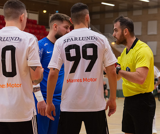 Match i Svenska Futsal Ligan mellan Torslanda IK och Skoftebyns IF