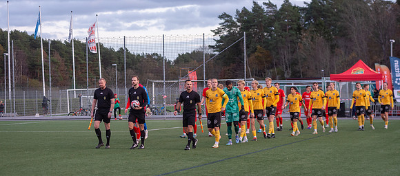 Match i Ettan Södra Mellan Torslanda IK och Lunds BK