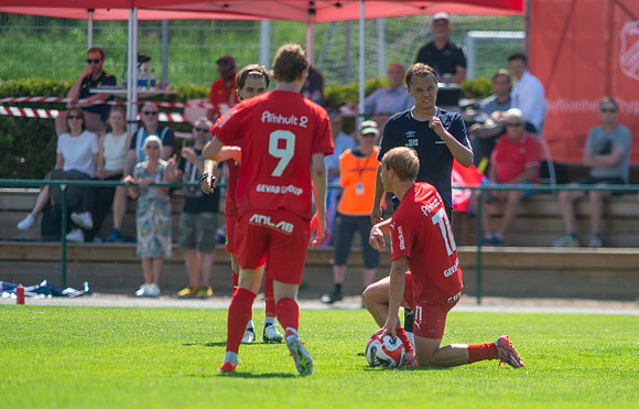 Match i Ettan Södra Mellan Torslanda IK och Tvååkers IF