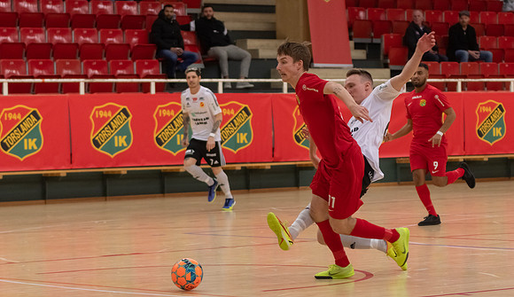 Match i Svenska Futsal Ligan mellan Torslanda IK och Skoftebyns IF