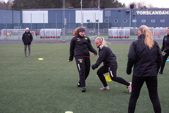 Match i Div 3 Damer Mellan Torslanda IK och Qviding FIF