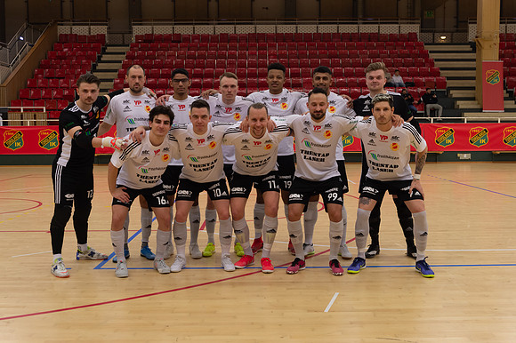 Match i Svenska Futsal Ligan mellan Torslanda IK och Skoftebyns IF