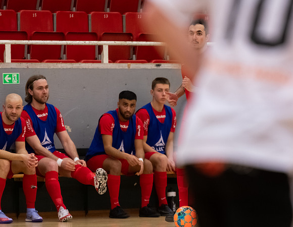 Match i Svenska Futsal Ligan mellan Torslanda IK och Skoftebyns IF