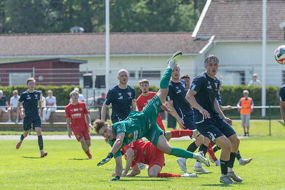 Match i Ettan Södra Mellan Torslanda IK och Tvååkers IF