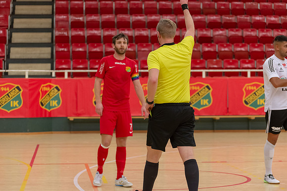 Match i Svenska Futsal Ligan mellan Torslanda IK och Skoftebyns IF