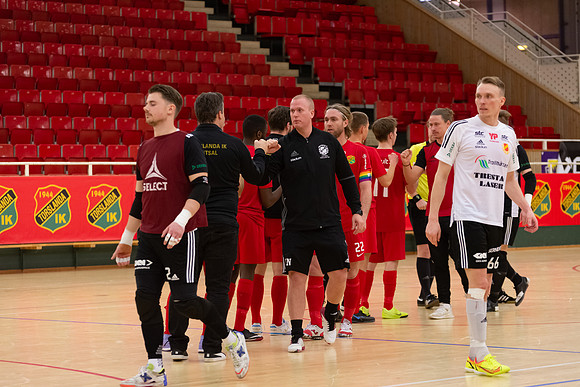 Match i Svenska Futsal Ligan mellan Torslanda IK och Skoftebyns IF