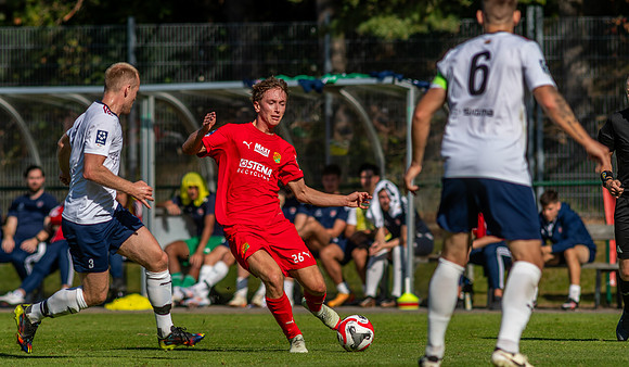 Match i Ettan Södra Mellan Torslanda IK och FC Rosengård