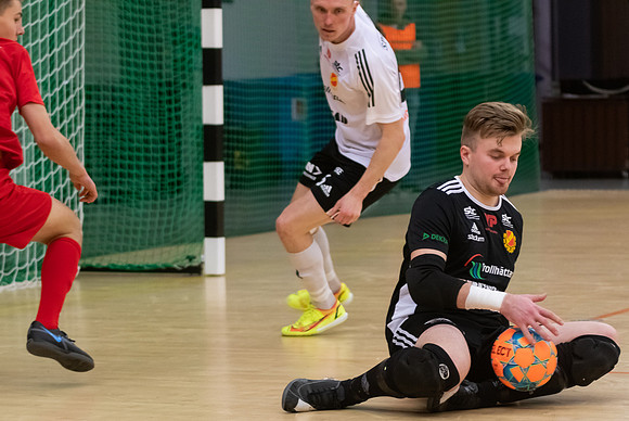 Match i Svenska Futsal Ligan mellan Torslanda IK och Skoftebyns IF