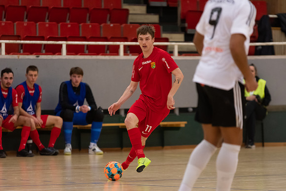 Match i Svenska Futsal Ligan mellan Torslanda IK och Skoftebyns IF