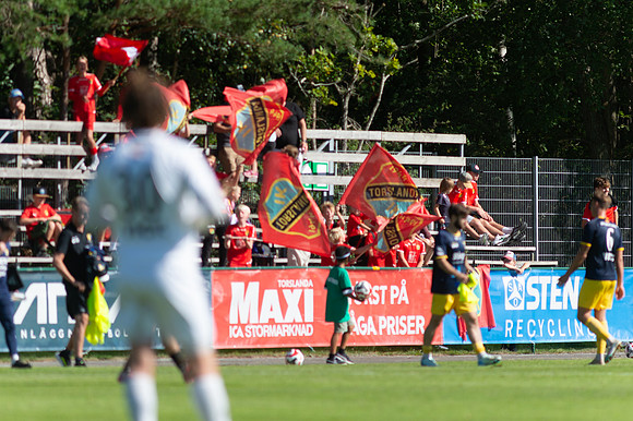 Match i Ettan Södra Mellan Torslanda IK och Torns IF