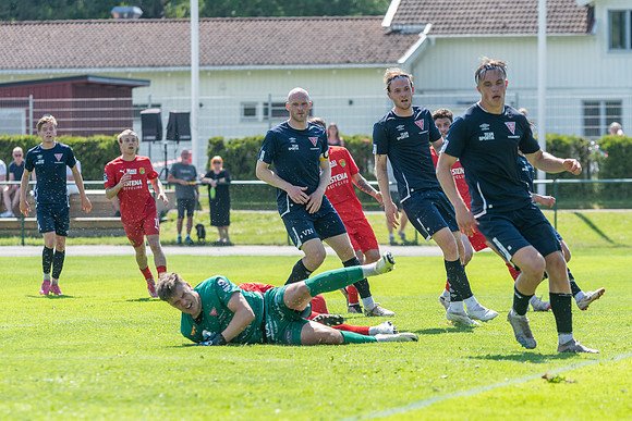 Match i Ettan Södra Mellan Torslanda IK och Tvååkers IF