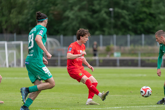 Match i Ettan Södra Mellan Torslanda IK och Ljungskile SK