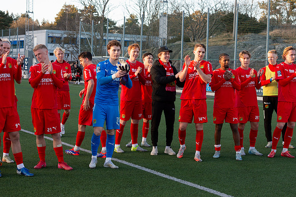 Match i Ettan Södra Mellan Torslanda IK och Oskarshamns AIK
