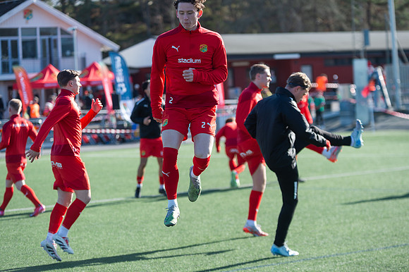 Match i Ettan Södra Mellan Torslanda IK och Oskarshamns AIK