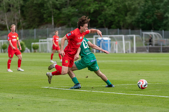 Match i Ettan Södra Mellan Torslanda IK och Ljungskile SK