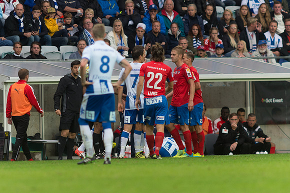 Match Allsvenskan mellan IFK Göteborg och Helsingborgs IF