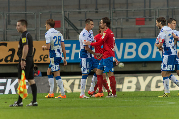 Match Allsvenskan mellan IFK Göteborg och Helsingborgs IF