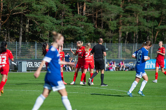 Match i Div 3 Damer Mellan Torslanda IK och Hovås Billdal IF
