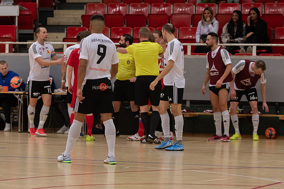 Match i Svenska Futsal Ligan mellan Torslanda IK och Skoftebyns IF