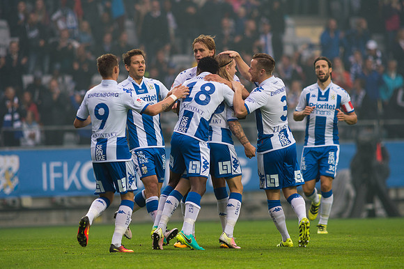 Match Allsvenskan mellan IFK Göteborg och Helsingborgs IF