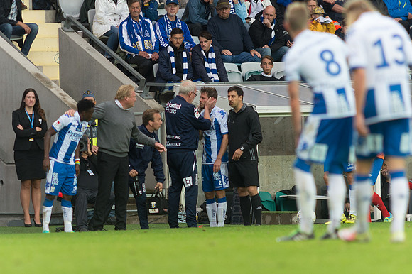 Match Allsvenskan mellan IFK Göteborg och Helsingborgs IF