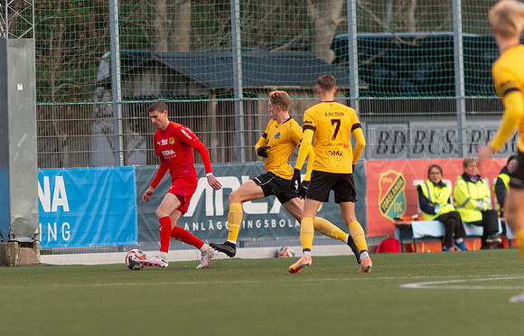 Match i Ettan Södra Mellan Torslanda IK och Lunds BK